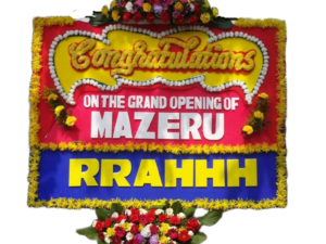papan bunga, karangan bunga, karangan bunga grand opening
