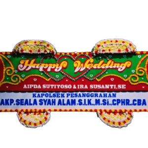 bunga papan wedding, toko bunga online, pesan bunga papan