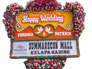 papan bunga, karangan bunga