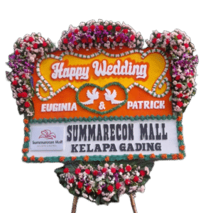 papan bunga, karangan bunga