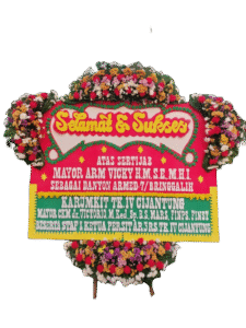 bunga papan wedding, toko bunga online, pesan bunga papan